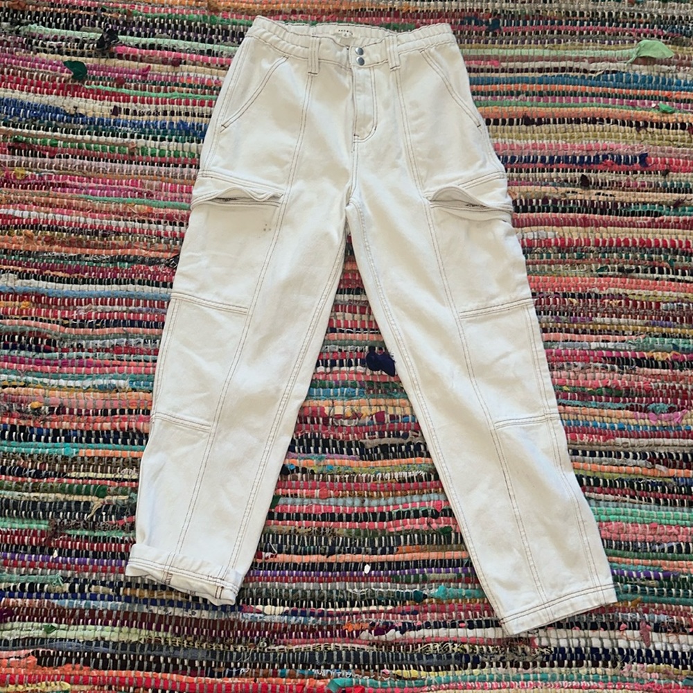 Cream PacSun cargos
